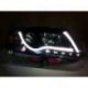 Coppia fari TubeLight Audi A6 (4F) 04-08 neri