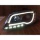 Coppia fari TubeLight DRL Audi A3 8P 08-12 neri