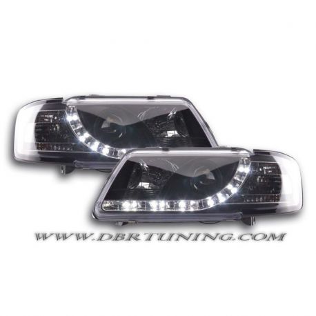 Gruppi ottici Daylight Led Audi A3 (8L) 96-00 neri