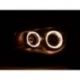 Faros DEPO Angel Bmw E81 E82 E87 E88 04-11 negros
