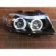 Faros Angel Eyes Led BMW 3 E90-91 05-11 negro