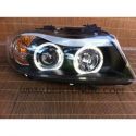 Faros Angel Eyes Led BMW 3 E90-91 05-11 negro