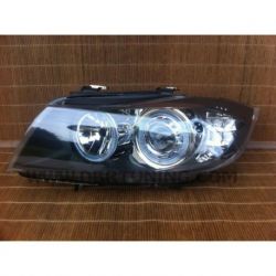 Fari Angel Eyes Led BMW 3 E90 E91 05-11 neri