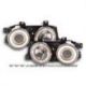 Coppia fari Angel Eyes BMW 5 E34 88-94