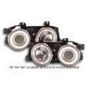 Coppia fari Angel Eyes BMW 5 E34 88-94