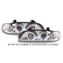 Coppia fari Angel Eyes Led BMW 5 E39 95-03