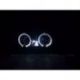 Gruppi ottici Angel Eyes BMW 5 E39 95-00 neri
