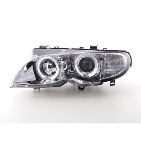 Fari Angel Eyes Led BMW 3 E46 01-05