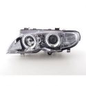 Fari Angel Eyes Led BMW 3 E46 01-05