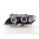 Fari Angel Eyes Led BMW 3 E46 01-05 neri