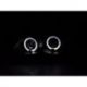 Fari Angel Eyes Led BMW 3 E46 01-05 neri