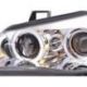 Coppia fari Angel Eyes BMW 5 E60 04-07 + motorino