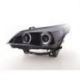 Coppia fari Angel Eyes BMW 5 E60 04-07 + motorino