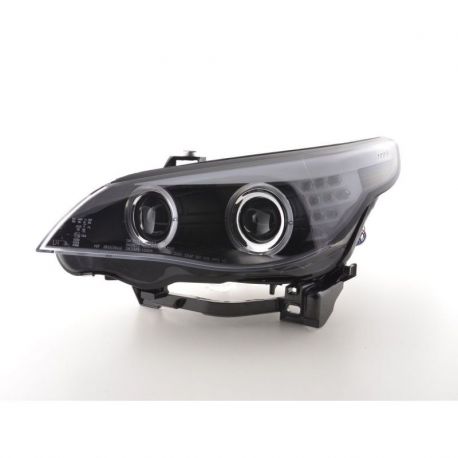 Coppia fari Angel Eyes BMW 5 E60 04-07 + motorino