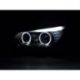 Coppia fari Angel Eyes BMW 5 E60 04-07 + motorino