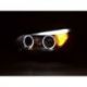 Coppia fari Angel Eyes BMW 5 E60 04-07 + motorino