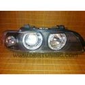 Gruppi ottici Angel Eyes BMW 5 E39 Xenon 95-00 neri