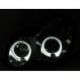 Coppia fari Angel Eyes MERCEDES C W203 00-07