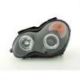 Coppia fari Angel Eyes MERCEDES C W203 00-07 neri