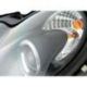 Coppia fari Angel Eyes MERCEDES C W203 00-07 neri