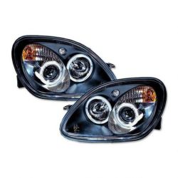 Fari Angel Eyes MERCEDES SLK W170 96-04 neri