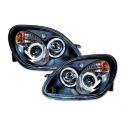 Fari Angel Eyes MERCEDES SLK W170 96-04 neri