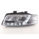 Coppia fari Daylight Audi A4 (8E-B6) 01-05 neri