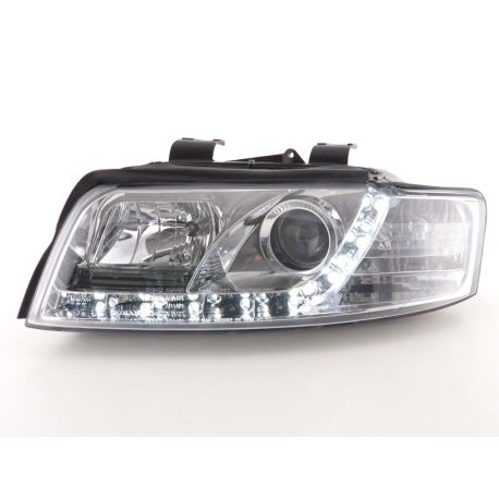 Coppia fari Daylight Audi A4 (8E-B6) 01-05 neri