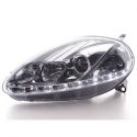 Coppia fari Daylight LED Fiat G.PUNTO 05-08 cromo
