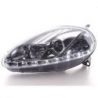 Coppia fari Daylight LED Fiat G.PUNTO 03-08 cromo
