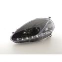 Coppia fari Daylight LED Fiat G.PUNTO 03-08 neri