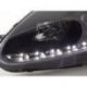 Coppia fari Daylight LED Fiat G.PUNTO 05-08 neri