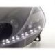 Coppia fari Daylight LED Fiat G.PUNTO 03-08 neri