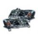 Gruppi ottici Dayliìght Led Fiat Stilo 3 porte 192 01-07 neri