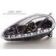 Coppia fari Daylight LED DRL Fiat G.PUNTO 08 cromo