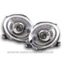 Faros lenticulares DEPO Fiat 500 07-15