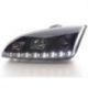 Gruppi ottici Daylight Led Ford Focus 2 05-07 neri