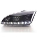 Gruppi ottici Daylight Led Ford Focus 2 05-07 neri