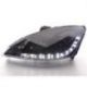 Gruppi ottici Daylight Led Ford Focus 2 98-04 neri