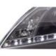 Gruppi ottici Daylight Led Ford Focus 2 08-11 neri