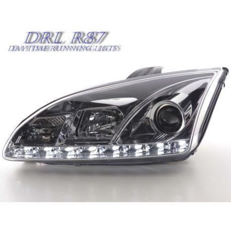 Coppia fari Daylight Led DRL Ford Focus 2 05-07