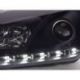 Coppia fari Daylight Led DRL Ford Focus 2 05-07 neri
