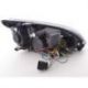 Coppia fari Daylight Led DRL Ford Focus 2 05-07 neri