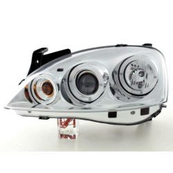 Headlight Angel Eyes Led Opel  Corsa C 00-06