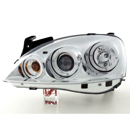 Gruppi ottici Angel Eyes Led Opel  Corsa C 00-06