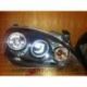 Headlight Angel Eyes Led Opel Corsa C 00-06 black
