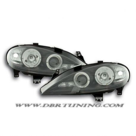 Coppia fari Led Angel Eyes Renault Megane1 99-02 neri
