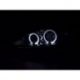 Coppia fari Led Angel Eyes Renault Megane1 99-02 neri