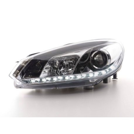 Gruppi ottici Daylight LED DRL GOLF 6 08- cromo