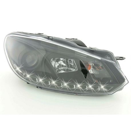 Gruppi ottici Daylight LED DRL GOLF 6 08- neri